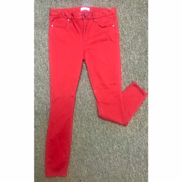 LOFT Denim - LOFT Cute Red Jeans / Jean Leggings